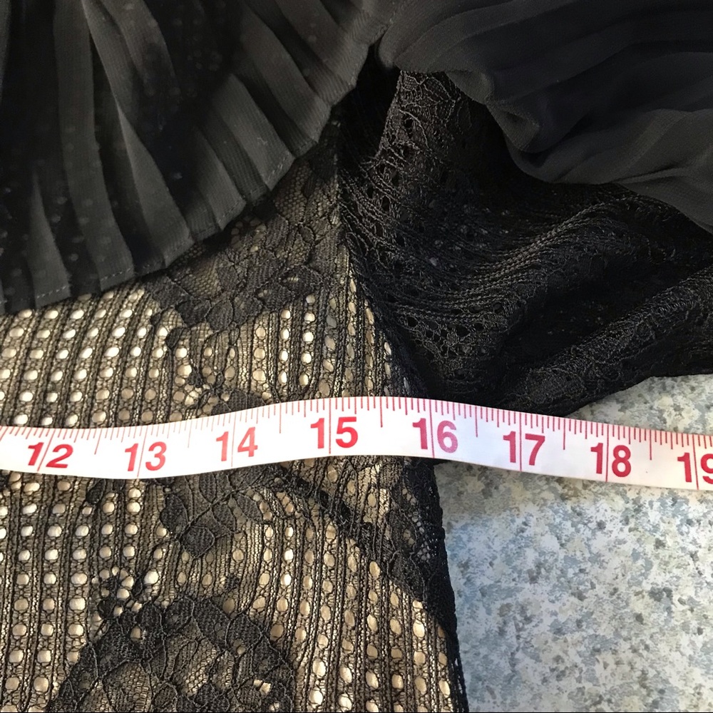 Elliatt Black Pleated Ruffle Cocktail Dress - Picture 9 of 15